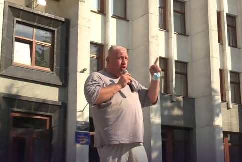 У Тернополі протестують проти внесення міста до «червоної» зони (Наживо)