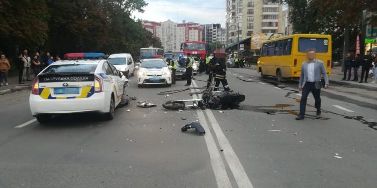 Аварія за участю патрульних: ДБР розпочало кримінальне провадження (Фото)
