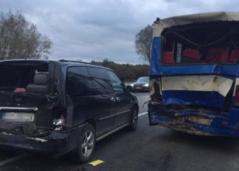Аварія з потерпілими: масове зіткнення транспорту на трасі Львів-Тернопіль (Фото)