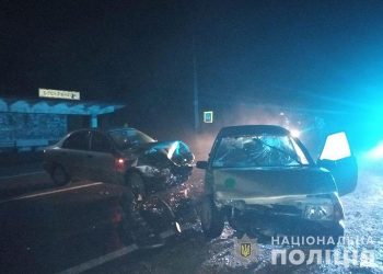 ДТП на Тернопільщині: зіткнулися Lanos та “ВАЗ”, травмувалося троє людей (Фото)