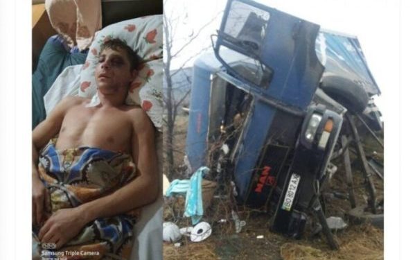 Далекобійник з Тернопільщини розбився під Одесою: потрібна допомога (Фото)