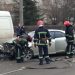Потрійна аварія у Тернополі: автівки розтрощені, рух заблокований (Фото)