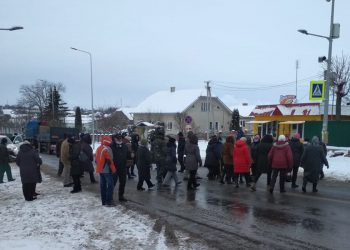 П’ятий день поспіль: у Чортківському районі люди бунтують проти нових тарифів на газ (Відео)