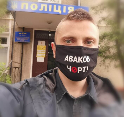 Громадського активіста з Тернопільщини Романа Довбенка оштрафували через… маску