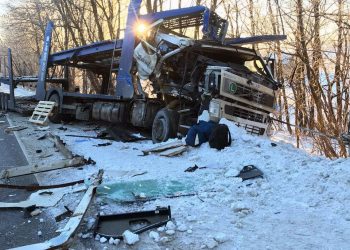 На Тернопільщині зіткнулися дві вантажівки (Фото)