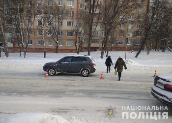 У Тернополі на переході збили людину (Фото)