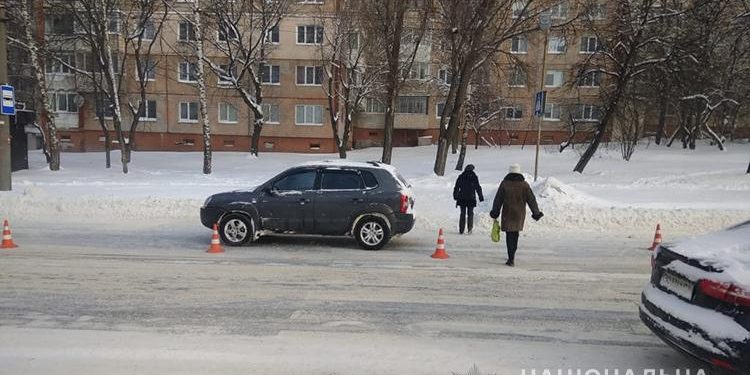 У Тернополі на переході збили людину (Фото)