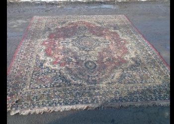 На Тернопільщині дорогу між селами “залатали” килимом (Фото)