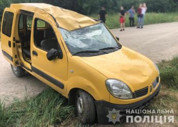 На Тернопільщині у аварії травмувалося двоє дівчат (Фото)