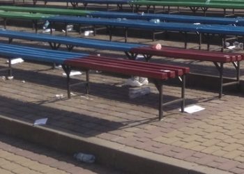 У Тернополі після святкування студентів медуніверситету “Співучка” була уся в смітті (Фото)