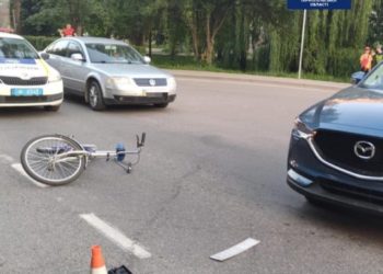 У Тернополі збили велосипедиста (Фото)