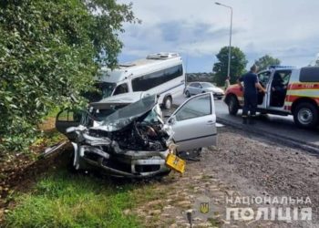 На Тернопільщині у ДТП потрапили молоді та неповнолітні люди (Фото)