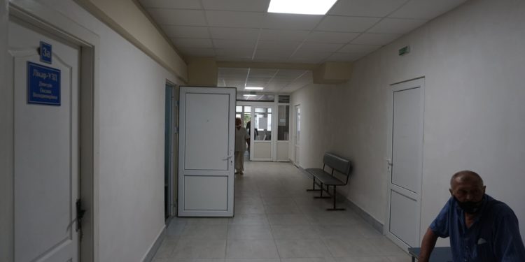 Приймальне відділення Тернопільської комунальної міської лікарні №2 на завершальному етапі