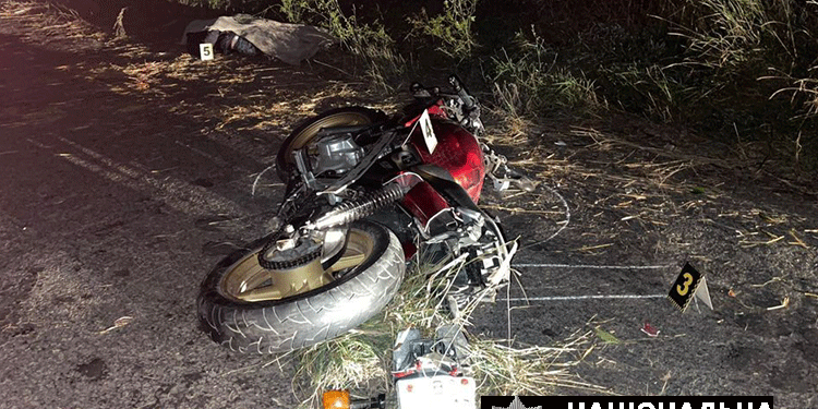 На Тернопільщині розбився мотоцикліст (Фото)