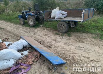 Внаслідок ДТП на Тернопільщині 22-річна пасажирка мотоблоку зламала ногу (Фото)