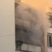 У Тернополі в багатоповерхівці загорівся балкон (Фото)