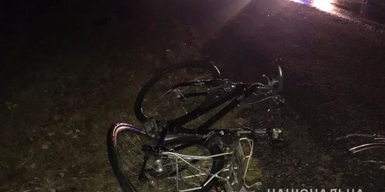 На Тернопільщині водій на смерть збив велосипедиста (Фото)