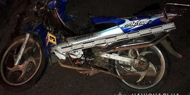 На Тернопільщині п’яний мотоцикліст розтрощив собі голову (Фото)