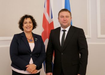 Володимир Труш зустрівся в Тернополі із Надзвичайним і Повноважним Послом Великої Британії