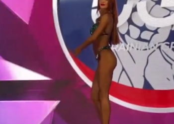 Вчителька з Тернополя здобула перемогу в двох категоріях “фітнес бікіні” (Відео)