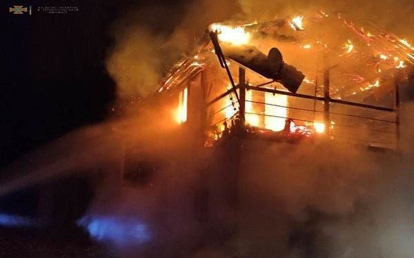 Біля Тернополя на фермі згоріли десятки биків (Фото)