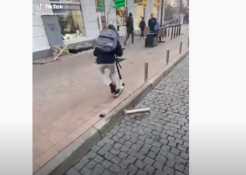 У Тернополі підлітки заради розваги нищать елементи благоустрою і хизуються цим у ТікТок (Відео)