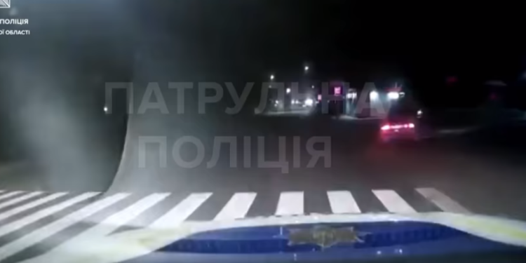 У Тернополі наздоганяли нетверезого водія: відео погоні