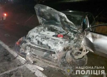 На Тернопільщині зіткнулися дві автівки: є травмовані (Фото)