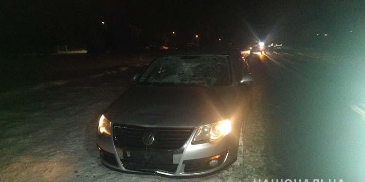 На Тернопільщині під колеса іномарки потрапив пішохід (Фото)