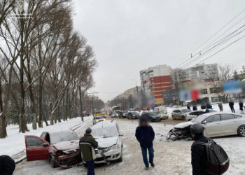У Тернополі ДТП: утворилися затори (Фото)