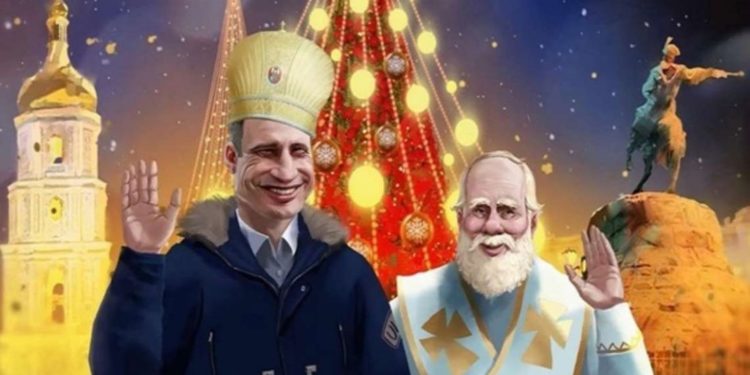 Мультиплікаційним роликом лідер «УДАРу» привітав українців зі святами (відео)