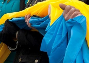 «УДАР Віталія Кличка» організовував флешмоб до Дня Соборності України