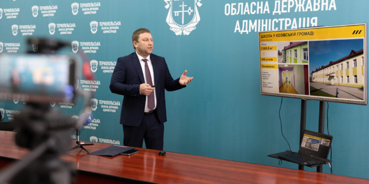 Володимир Труш: за програмою «Велике будівництво» на Тернопільщині працюють 5 сучасних шкіл і 1 дитсадок