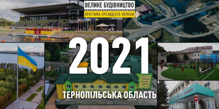 Тернопільська область — серед лідерів за втіленням президентської програми Велике будівництво!