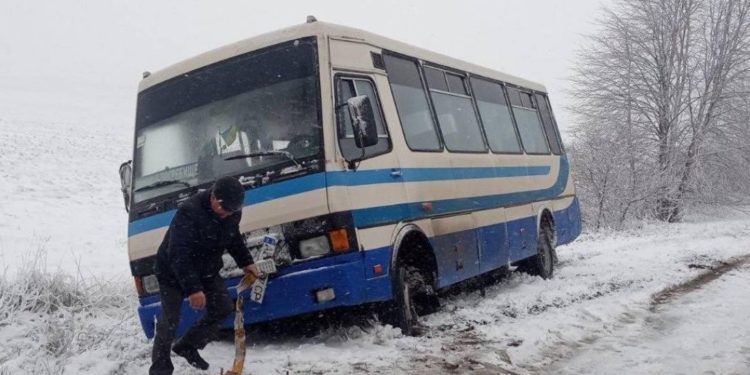 маршрутне таксі в заметі