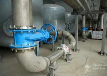 У Тернополі завершили будівельні роботи на станції знезалізнення води