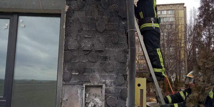 У Тернополі горів котедж