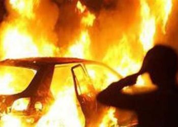 На Тернопільщині згорів легковий автомобіль