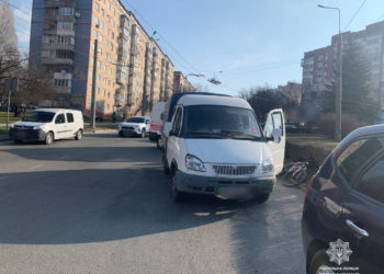 У Тернополі під колеса авто потрапив велосипедист