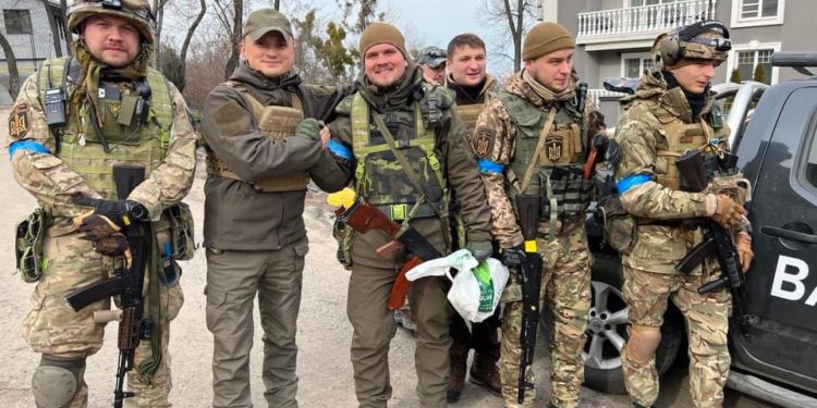 Михайло Головко відвідав тернополян, які героїчно захищають Київ