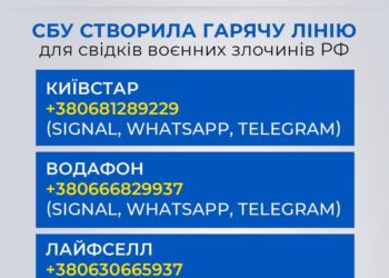 СБУ збирає факти про воєнні злочини РФ для Гааги: діють чат-бот, «гарячі» лінії, меседжери та пошта