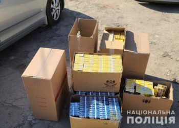 Поліція Тернопільщини вилучила в жителя сусідньої області 2,6 тис. пачок безакцизних цигарок