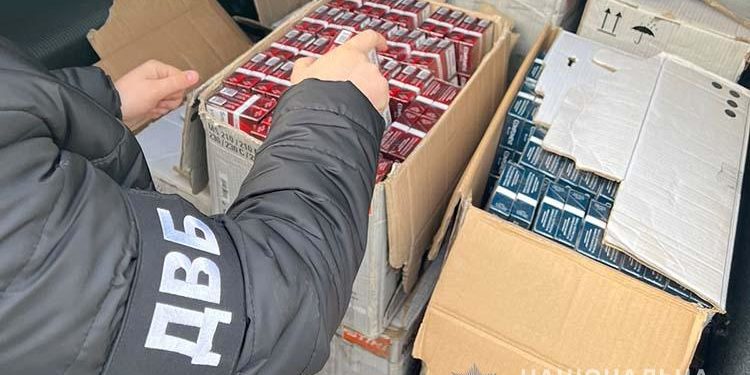 На Тернопільщині виявили велику партію підроблених сигарет