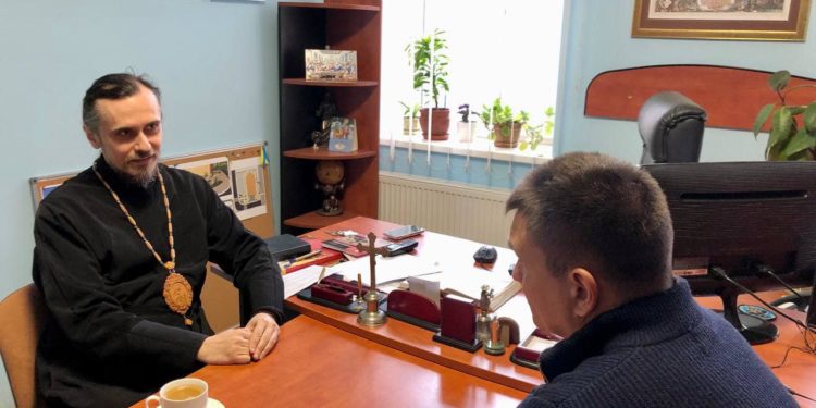 Тернопільський архієпископ зустрівся з відомим політиком
