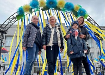 У одному з міст Тернопільщини створили патріотичну фотозону