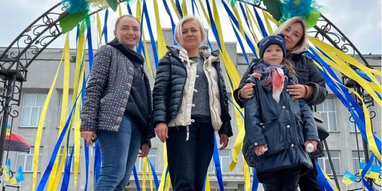 У одному з міст Тернопільщини створили патріотичну фотозону