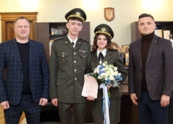 У Тернополі одружилися військовослужбовці Станіслав і Марія – Справжнє кохання перемагає війни