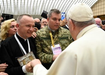 Відомий на Тернопільщині священник зустрівся з Папою Римським