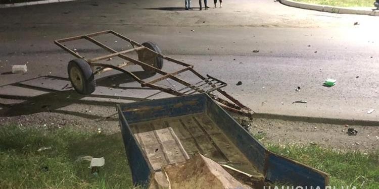 На Тернопільщині зіткнулися мотоцикл і мотоблок: багато травмованих