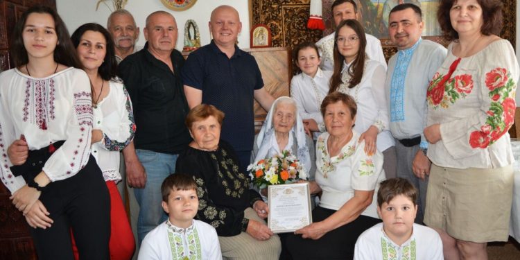 Жителька Тернопільщини відсвяткувала 100-літній ювілей